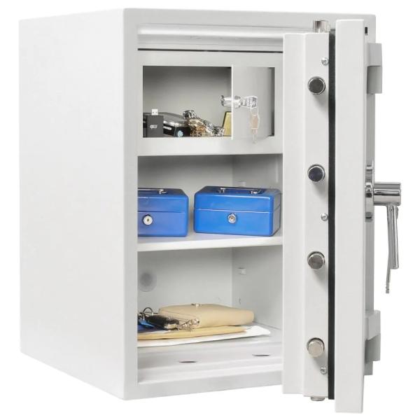 Rottner Wertschutzschrank EN3 Diamant Super Fire DO65 Doppelbartschloss grau T05933